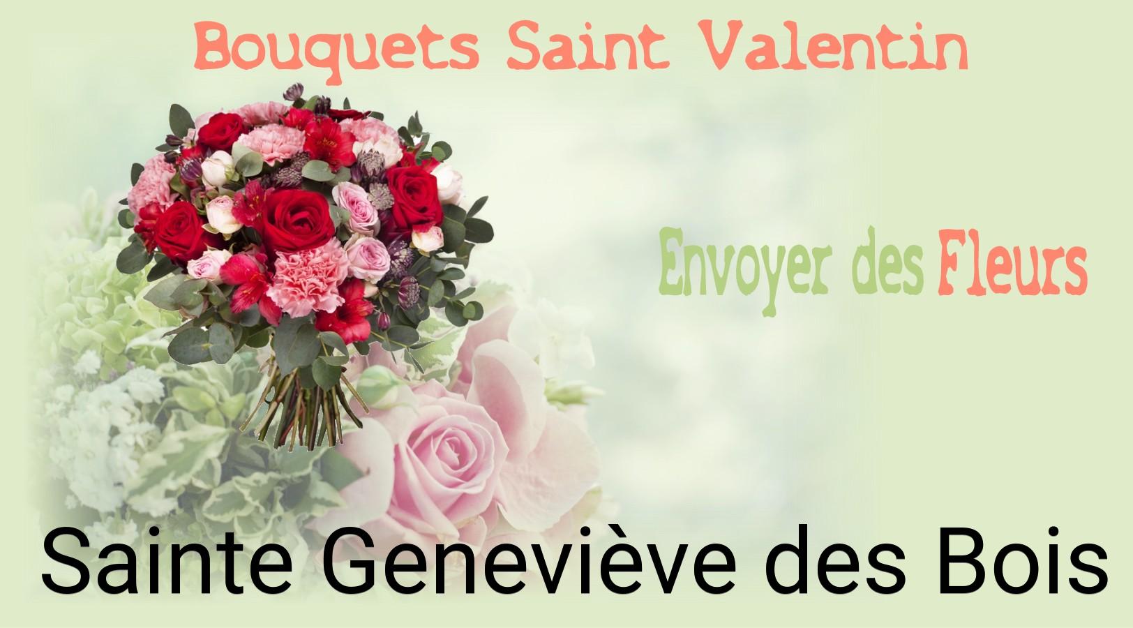 Roses de Saint-Valentin livrées à Sainte-Geneviève-des-Bois